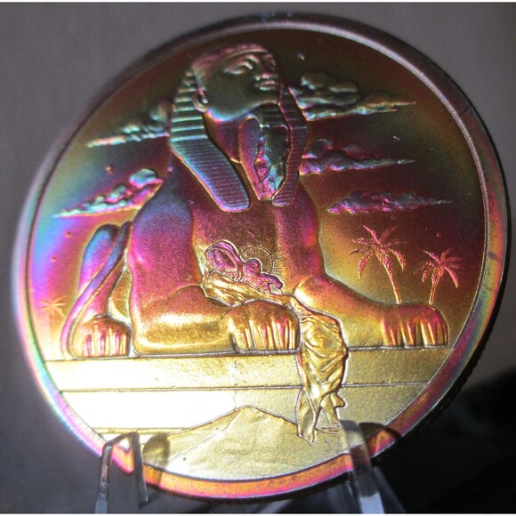 Flight Into Egypt .999 Pure, Limited Edition Mini Mintage-RARE - STUNNING TONE - Picture 1 of 7